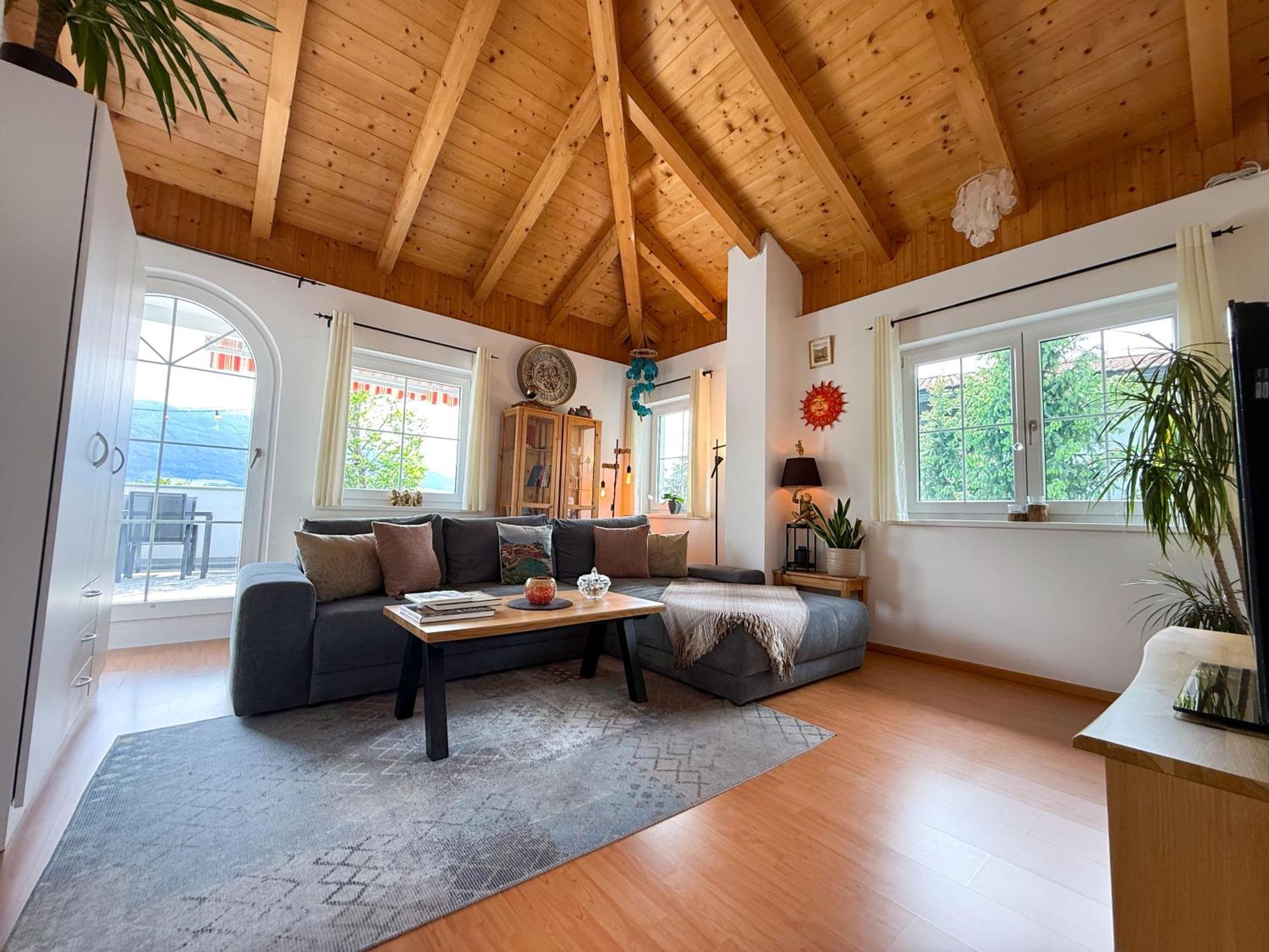 Sunny Mountain Loft - Terrace & Garden Daire Thaur Dış mekan fotoğraf
